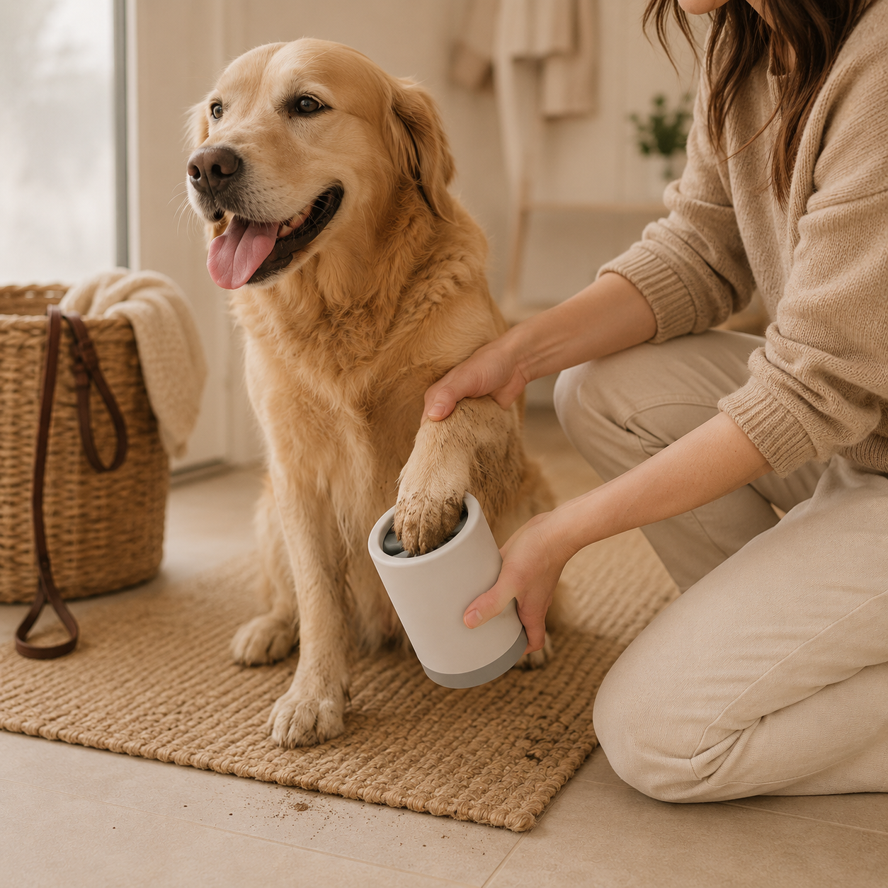 PathPaws Muddy Paw Cleaner Cup