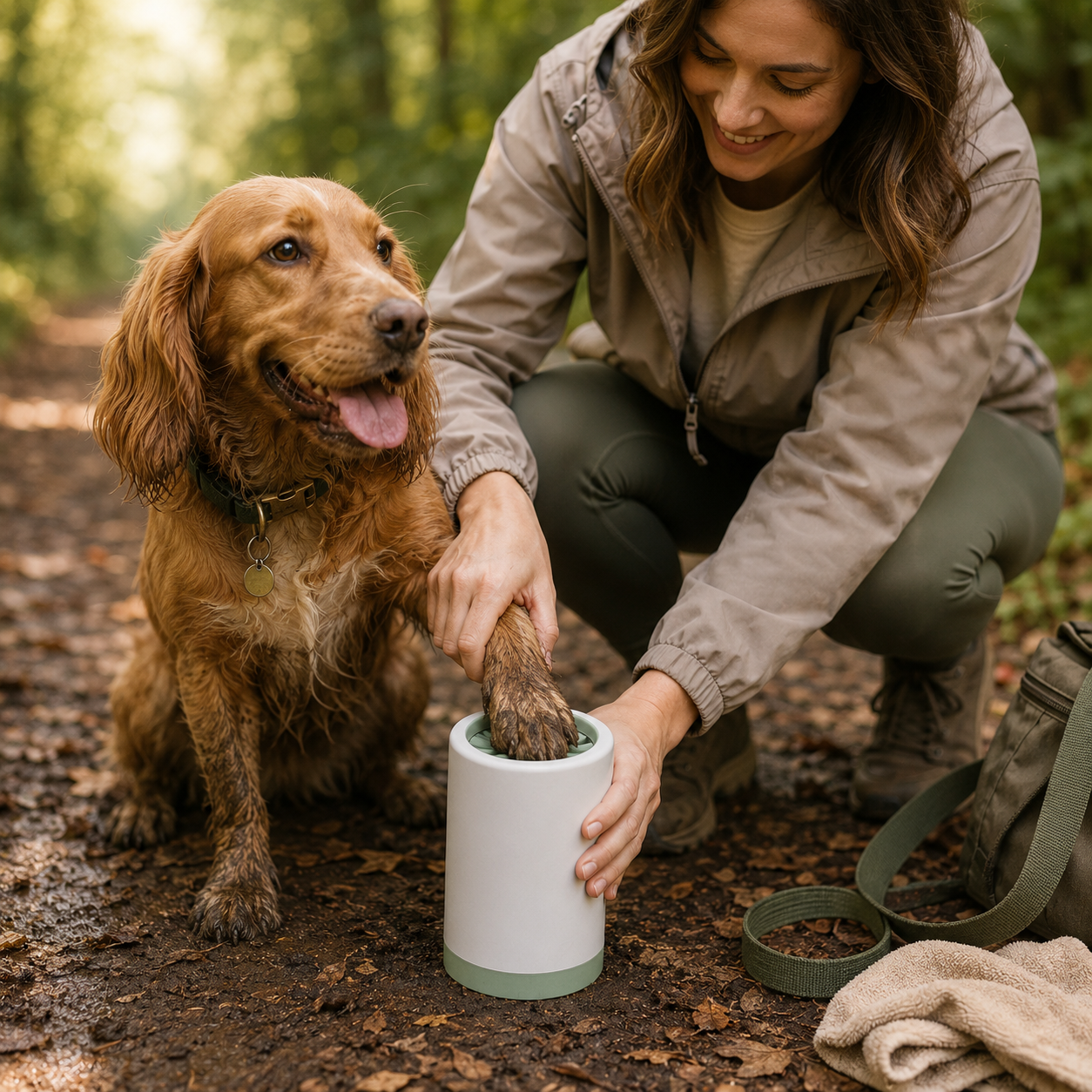 PathPaws Muddy Paw Cleaner Cup