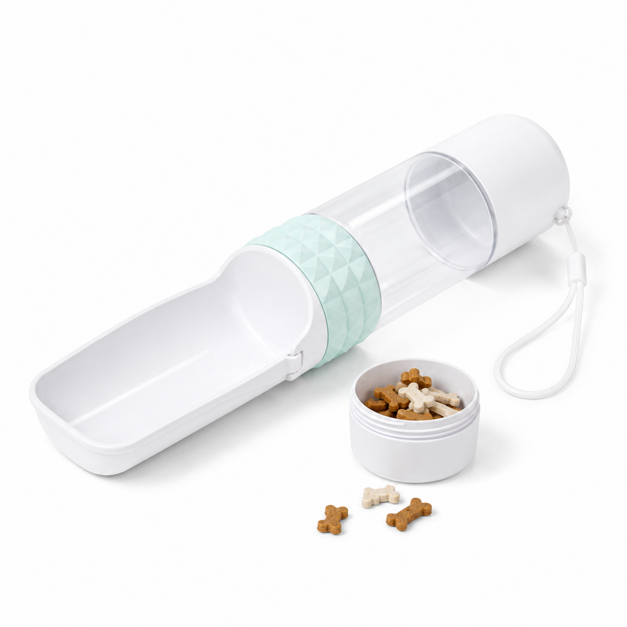 PathPaws Foldable Walk & Treat Bottle